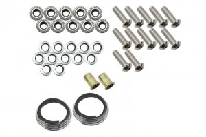 Jeep Gladiator Fenders - Rear - Fishbone Offroad - Elite Aluminum - Black textured - 2020