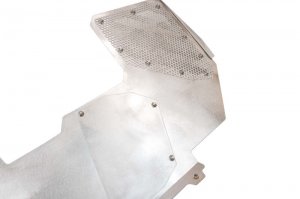 Jeep Gladiator Inner Fender Kit - Front - Fishbone Offroad - Raw - 2020+