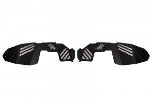 Jeep Gladiator Inner Fender Kit - Front - Fishbone Offroad - Black Powdercoat - 2018