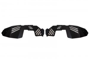 Jeep Gladiator Inner Fender Kit - Front - Fishbone Offroad - Black Powdercoat - 2018