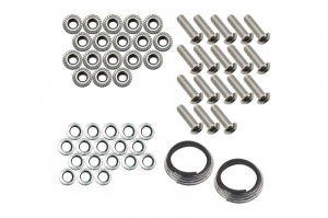 Jeep Wrangler JL Rear Fenders - Rear - Fishbone Offroad - Elite Aluminum - Black - 2018