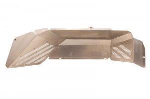 Jeep Gladiator Inner Fender Kit - Rear - Fishbone Offroad - Raw Aluminum - 2020+