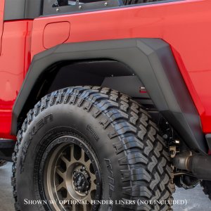 Jeep Gladiator Fender Flares - Front & Rear - DV8 Offroad - Armor - 2019+