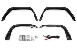 Jeep Gladiator Fender Flares - DV8 Offroad - Slim - Micro-texture black - `20-`23