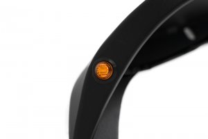 Jeep Wrangler JK Slim Fender Flares - DV8 Offroad - Black - `07-`18