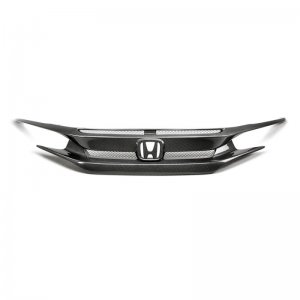 Honda Civic Grill - Front - Seibon - OEM-Style - Carbon Fiber - `16-`20