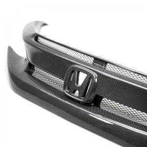 Honda Civic Grill - Front - Seibon - OEM-Style - Carbon Fiber - `16-`20