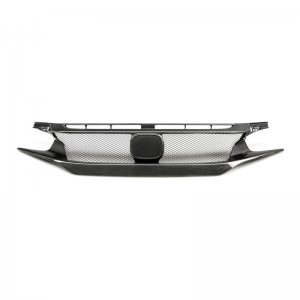 Honda Civic Grill - Front - Seibon - CV-Style - Carbon Fiber - `17-`20