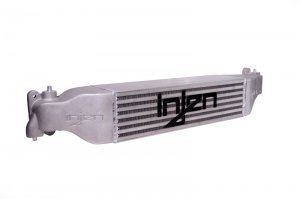 Honda Civic Front Mount Intercooler - Injen - Bar and Plate, Raw Finish - Silver - 2.0L Turbo - `17-`21