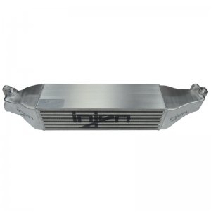 Honda Civic Front Mount Intercooler - Injen - Bar and Plate, Raw Finish - Silver - 2.0L Turbo - `17-`21