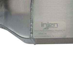 Honda Civic Front Mount Intercooler - Injen - Bar and Plate, Raw Finish - Silver - 2.0L Turbo - `17-`21