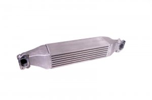 Honda Civic Front Mount Intercooler - Injen - Bar and Plate, Raw Finish - Silver - 2.0L Turbo - `17-`21