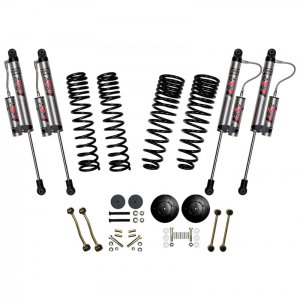 Jeep Gladiator Suspension Lift Kit - Front + Rear - Skyjacker - 2.5in Lift, ADX 2.0 Remote Reservoir Shocks - `20-`22