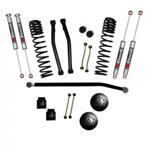 Jeep Gladiator Suspension Lift Kit - Skyjacker - 3.5in Fr 2in Rr w/M95 Mono Shocks - 2020+