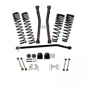 Jeep Gladiator Suspension Lift Kit - Front + Rear - Skyjacker - 3.5in Lift System Dual Rate Long Travel Component Box - Diesel