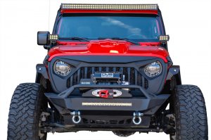 Jeep Gladiator Grill - DV8 Offroad - Angry - Black - 2020+