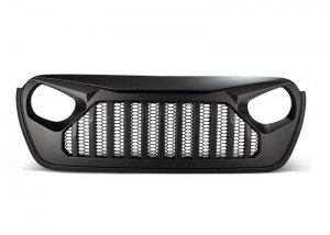 Jeep Gladiator Grill - DV8 Offroad - Angry - Black - 2020+