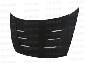 Honda Civic Hood - Seibon - TS - Carbon Fiber - `06-`10