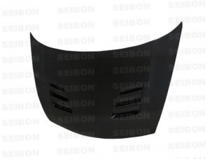 Honda Civic Carbon Fiber Hood - Seibon - TS-Style - Carbon Fiber - `06-`10