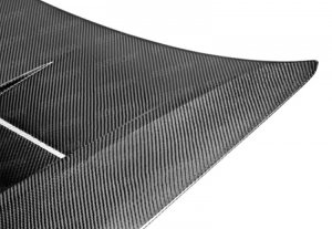 Honda Civic Hood - Seibon - TS-Style - Carbon Fiber - `12-`13