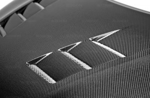 Honda Civic Hood - Seibon - TS-Style - Carbon Fiber - `14-`15