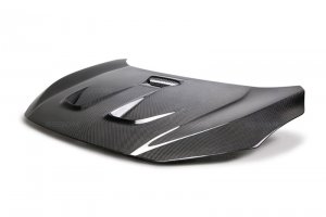 Honda Civic Hood - Seibon - MR-Style - Carbon Fiber - `16-`20