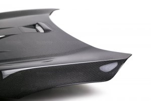 Honda Civic Hood - Seibon - MR-Style - Carbon Fiber - `16-`20