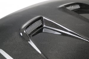 Honda Civic Hood - Seibon - MR-Style - Carbon Fiber - `16-`20