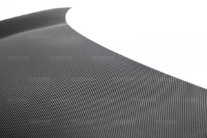 Honda Civic Hood - Seibon - OEM Style - Carbon Fiber - `16-`20