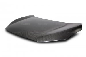 Honda Civic Hood - Seibon - OEM Style - Carbon Fiber - `16-`20