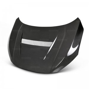 Honda Civic Hood - Seibon - VS-Style - Carbon Fiber - `16-`20