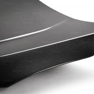 Honda Civic Carbon Fiber Hood - Seibon - CV-Style - Carbon Fiber - `17-`20