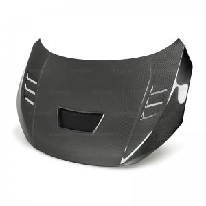Honda Civic Carbon Fiber Hood - Seibon - CV-Style - Carbon Fiber - `17-`20