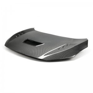 Honda Civic Carbon Fiber Hood - Seibon - CV-Style - Carbon Fiber - `17-`20