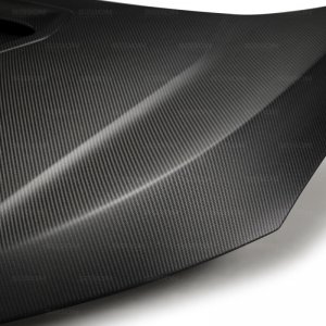 Honda Civic Hood - Seibon - OEM-Style - Dry Carbon Fiber - `17-`18