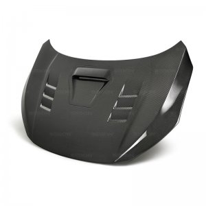 Honda Civic Hood - Seibon - TS-Style - Carbon Fiber - `17-`20