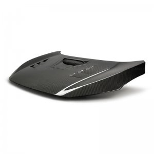 Honda Civic Hood - Seibon - TS-Style - Carbon Fiber - `17-`20
