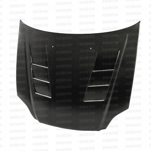 Honda Civic Hood - Seibon - TS-Style - Carbon Fiber - `99-`00