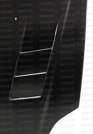Honda Civic Hood - Seibon - TS-Style - Carbon Fiber - `99-`00