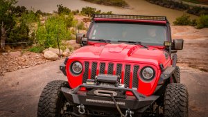 Jeep Gladiator Hood - DV8 Offroad - Heat Dispersion - Matte Black - 2020