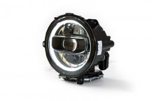 Jeep Gladiator Headlights - DV8 Offroad - LED Projector - Black - `20-`22