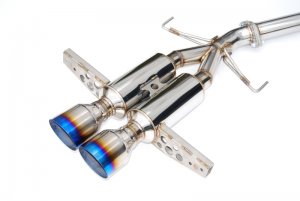 Honda Civic Performance Exhaust - Invidia - Gemini Cat Back - Titanium - 2017