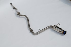 Honda Civic Performance Exhaust - Invidia - N1 - Titanium Tips - 2.0N/A - 2022+