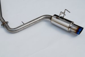 Honda Civic Performance Exhaust - Invidia - N1 - Titanium Tips - 2.0N/A - 2022+
