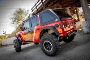 Jeep Wrangler JL Hard Top - DV8 Offroad - Fastback - Textured Black - 2018