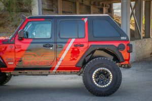 Jeep Wrangler JL Hard Top - DV8 Offroad - Fastback - Textured Black - 2018