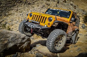 Jeep Wrangler JK Inner Fender Liners - Front - DV8 Offroad - Black - `07-`18