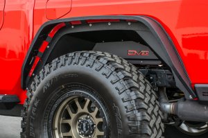 Jeep Gladiator Inner Fender Liners - Rear - DV8 Offroad - INFEND-04RB - Black - 2019+