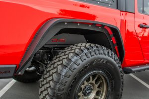 Jeep Gladiator Inner Fender Liners - Rear - DV8 Offroad - INFEND-04RB - Black - 2019+