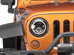 Jeep Wrangler JK LED Headlights - Raxiom - Halo - `07-`18
